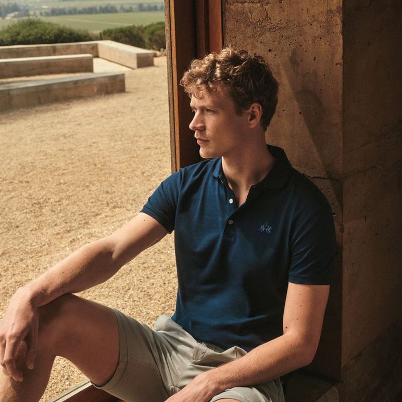 LA MARTINA - Polo 100% Algodón Regular Fit Hombre La Martina