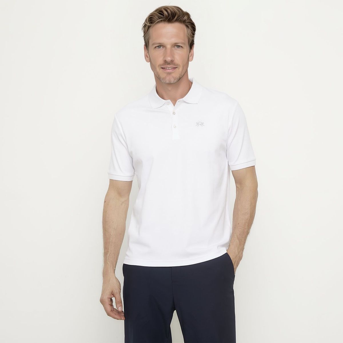 LA MARTINA - Polo 100% Algodón Regular Fit Hombre La Martina