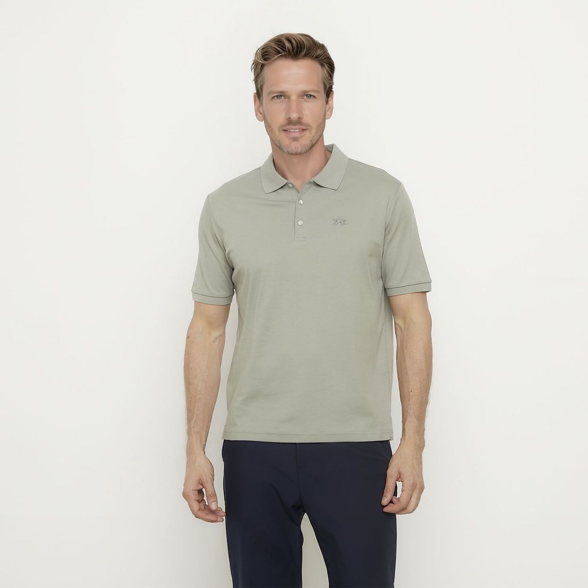 LA MARTINA - Polo 100% Algodón Regular Fit Hombre La Martina