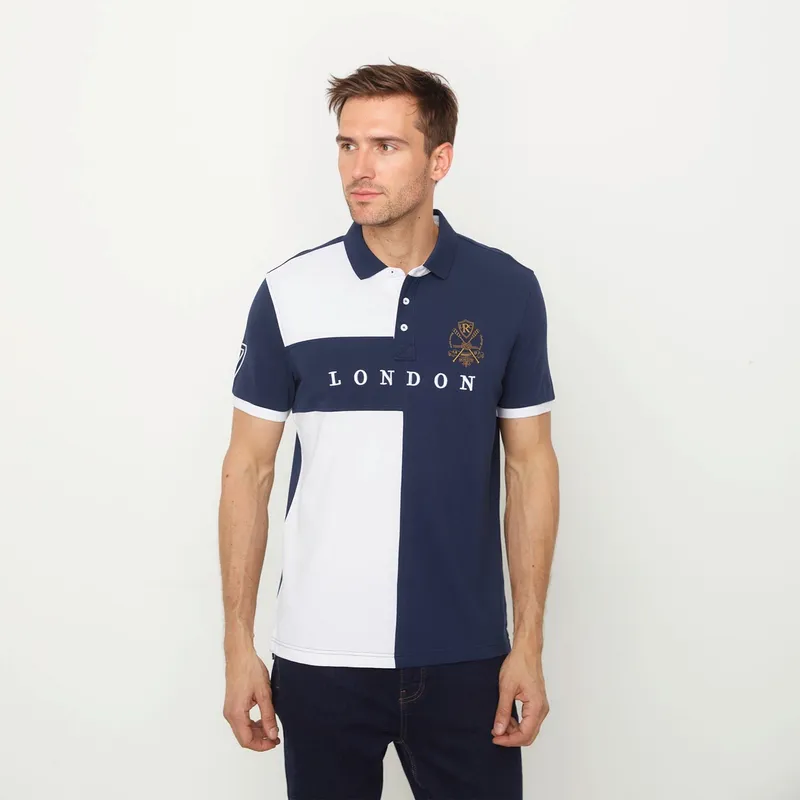 UNIVERSITY CLUB - Polo 100% Algodón Regular Fit Hombre University Club