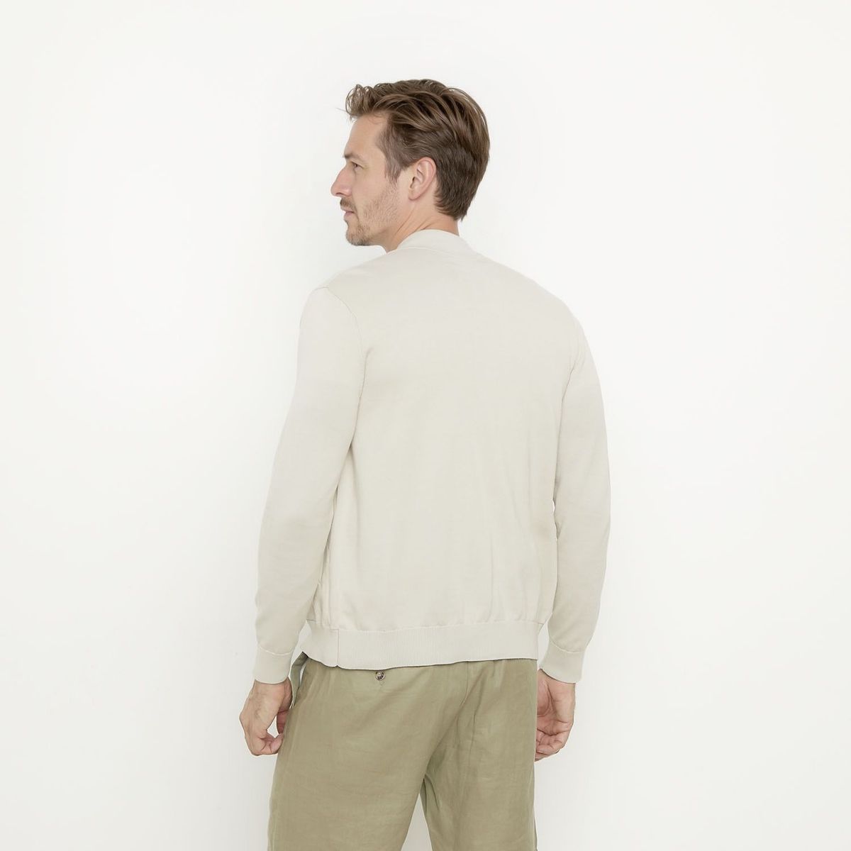 LA MARTINA - Casaca Lino Casual Hombre La Martina