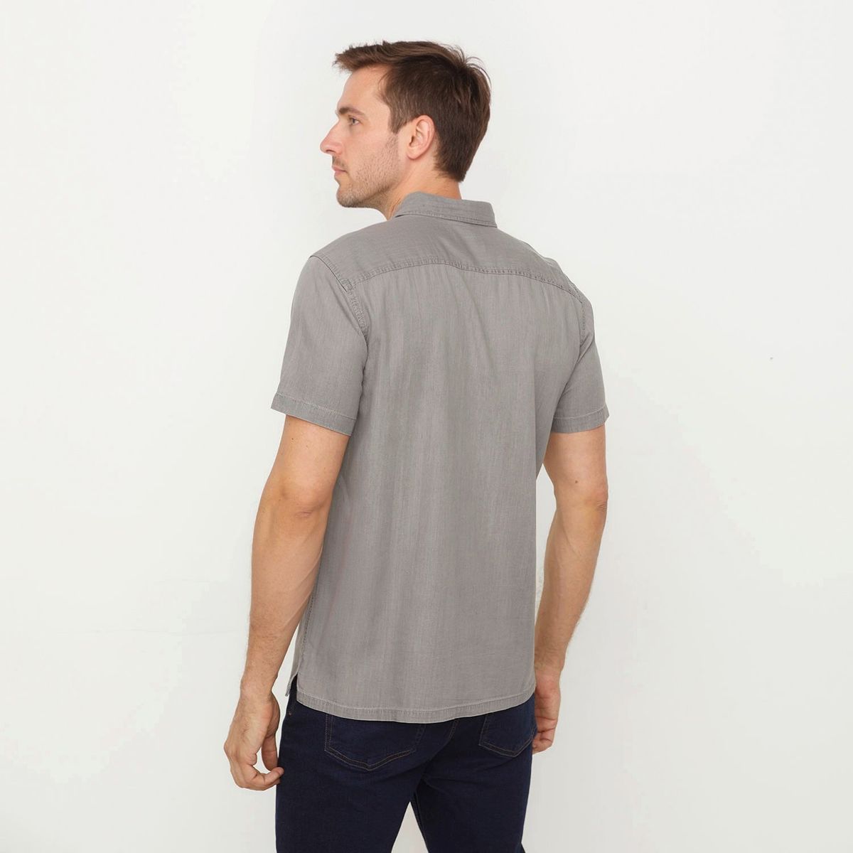 UNIVERSITY CLUB - Camisa Algodón Casual Hombre University Club