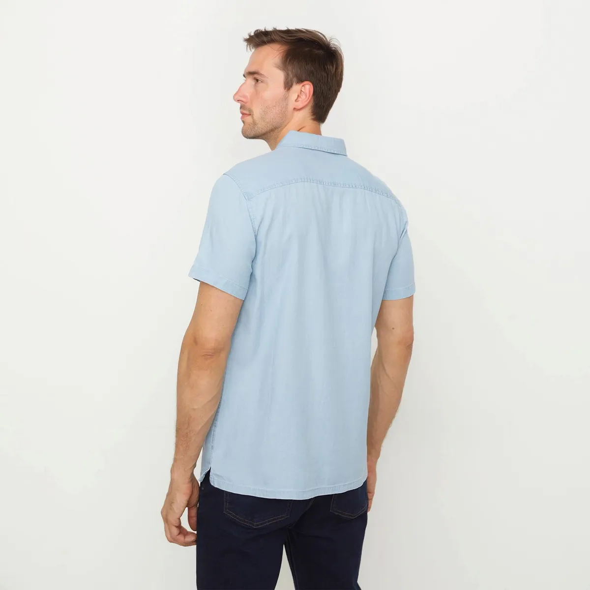 UNIVERSITY CLUB - Camisa Algodón Casual Hombre University Club