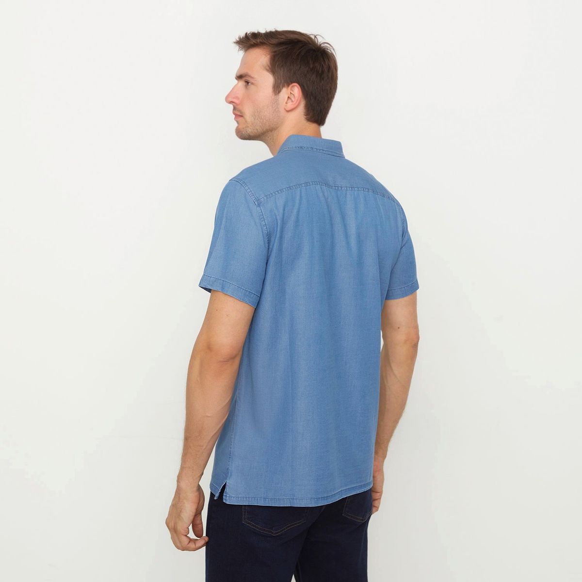 UNIVERSITY CLUB - Camisa Algodón Casual Hombre University Club