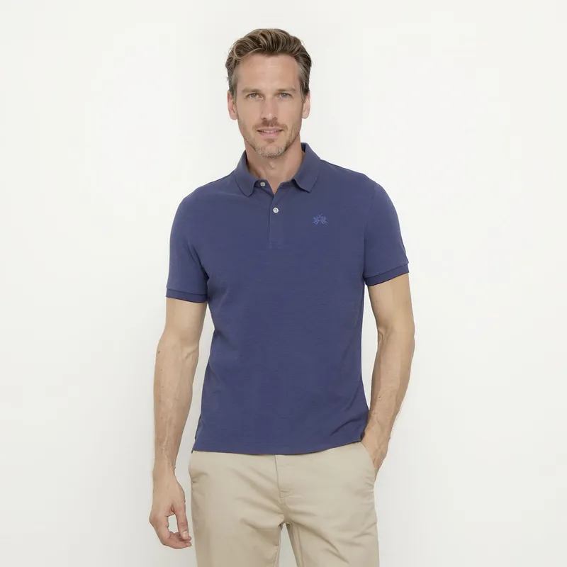 LA MARTINA - Polo 100% Algodón Regular Fit Hombre La Martina
