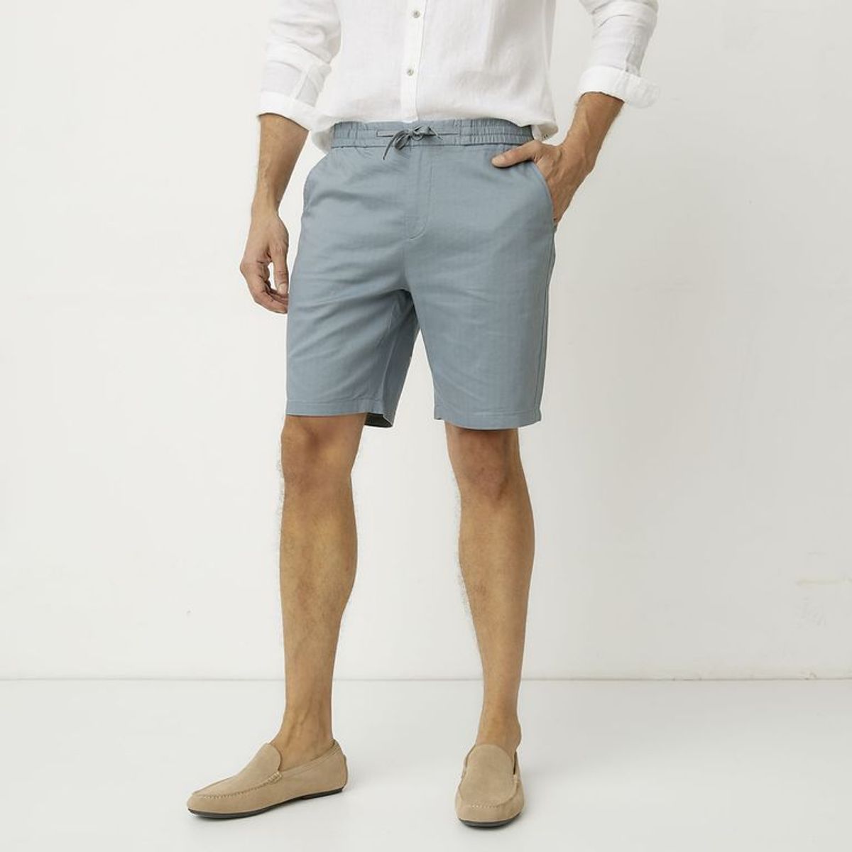 CASCAIS - Short Lino Casual Hombre Cascais
