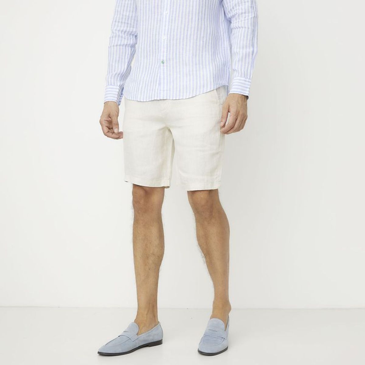 LA MARTINA - Short 100% Lino Regular Fit Hombre La Martina