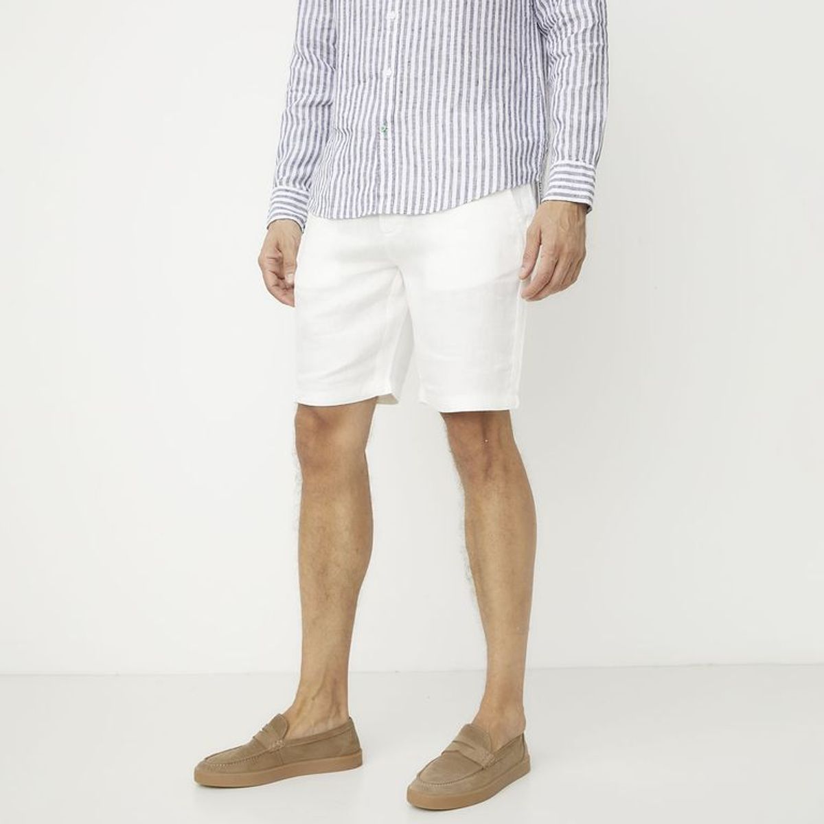 LA MARTINA - Short 100% Lino Regular Fit Hombre La Martina