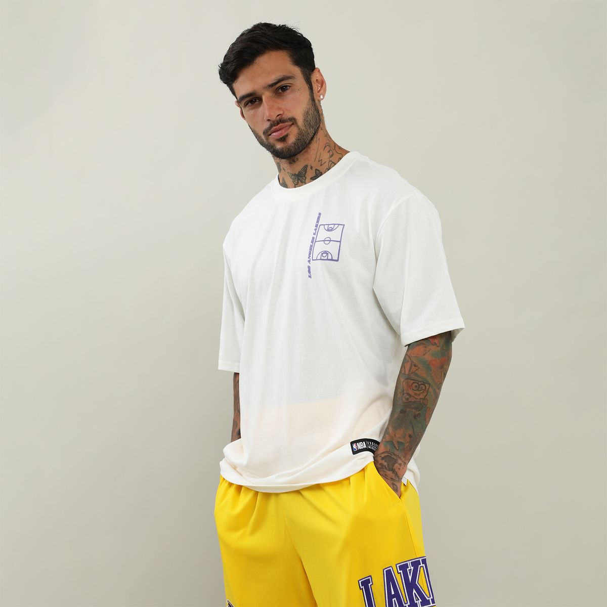 NBA - Polo Algodón Casual Hombre Nba