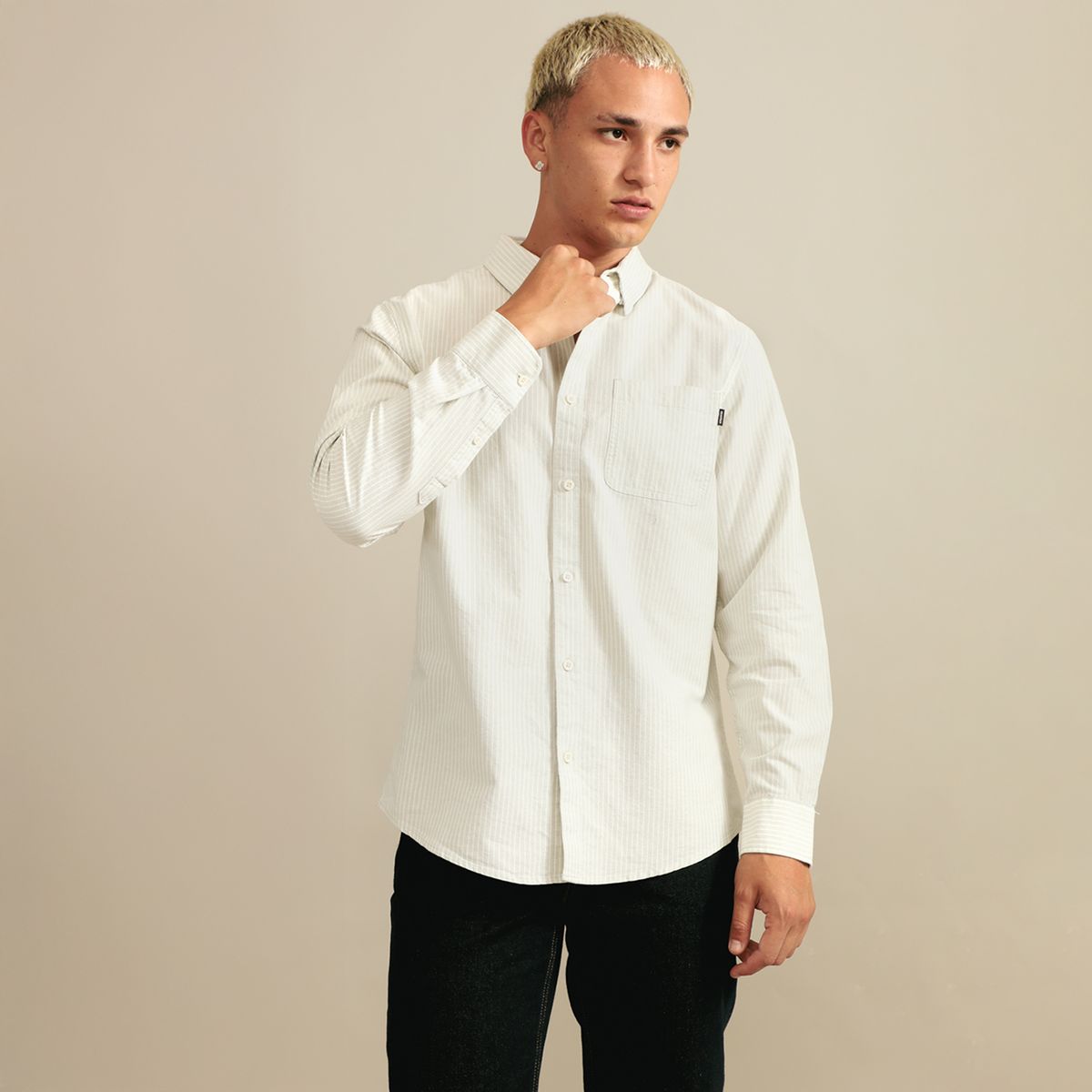 DOO AUSTRALIA - Camisa 100% Algodón Regular Fit Hombre Doo Australia