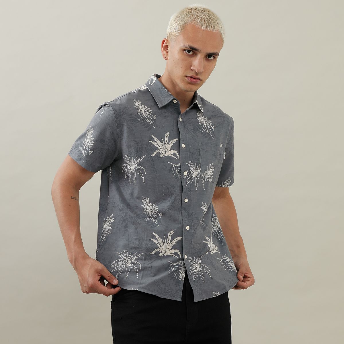 DOO AUSTRALIA - Camisa Casual Regular Fit Hombre Doo Australia