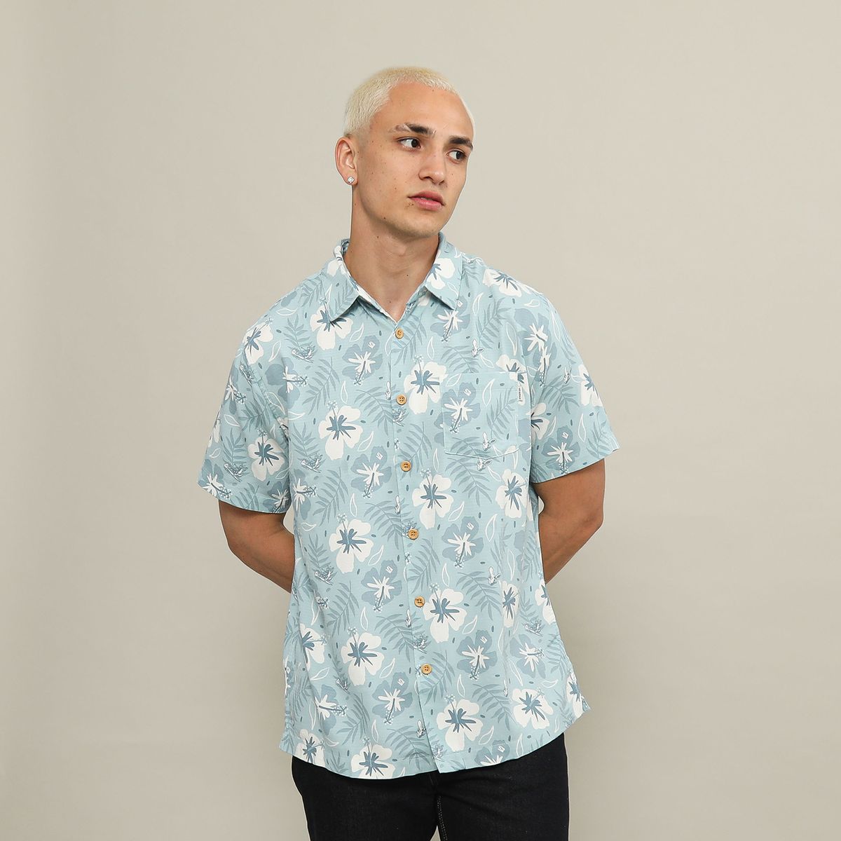 DOO AUSTRALIA - Camisa Casual Regular Fit Hombre Doo Australia