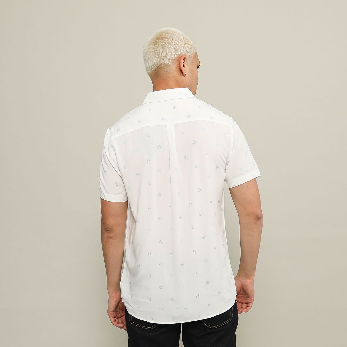 DOO AUSTRALIA - Camisa Casual Regular Fit Hombre Doo Australia