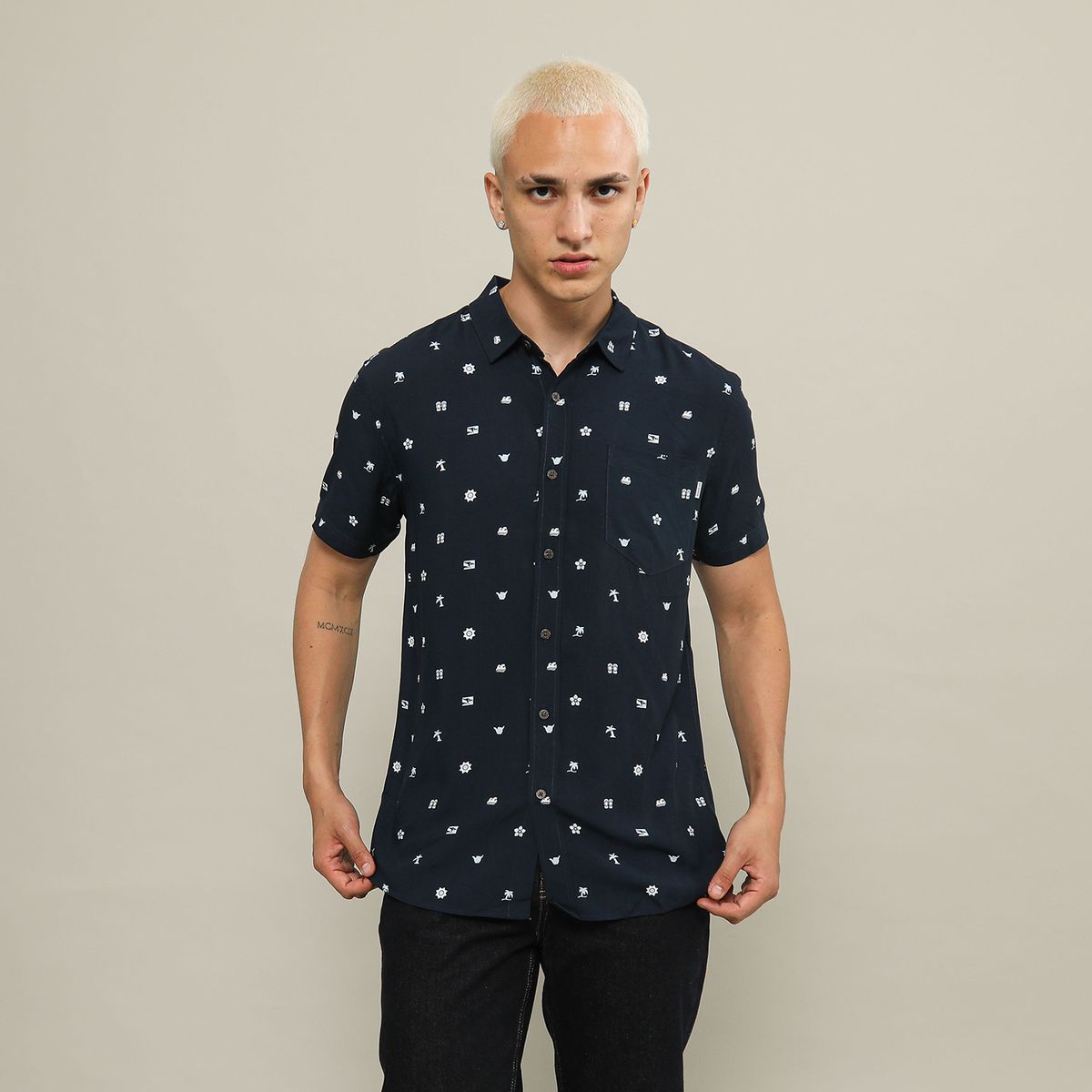 DOO AUSTRALIA - Camisa Casual Regular Fit Hombre Doo Australia