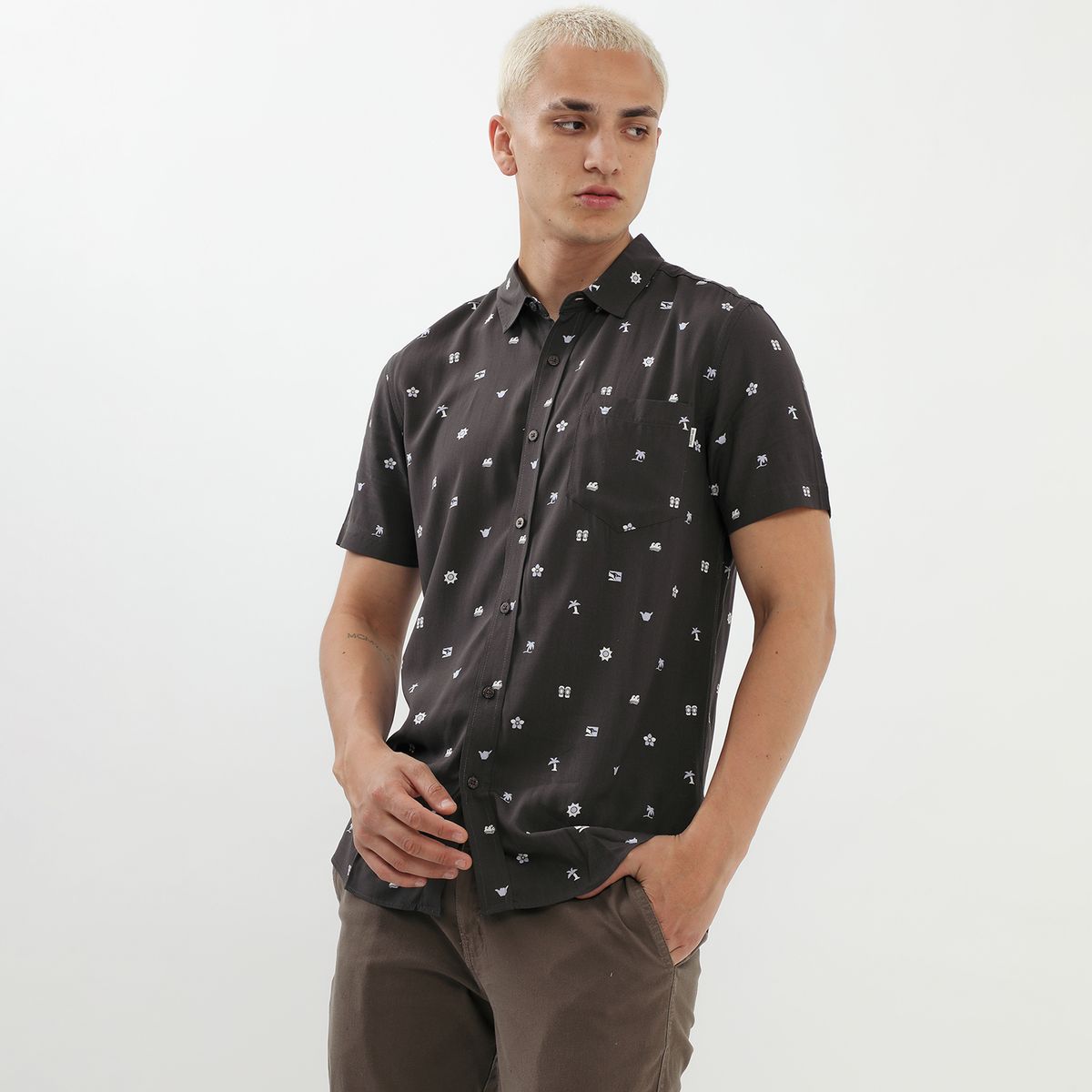 DOO AUSTRALIA - Camisa Casual Regular Fit Hombre Doo Australia