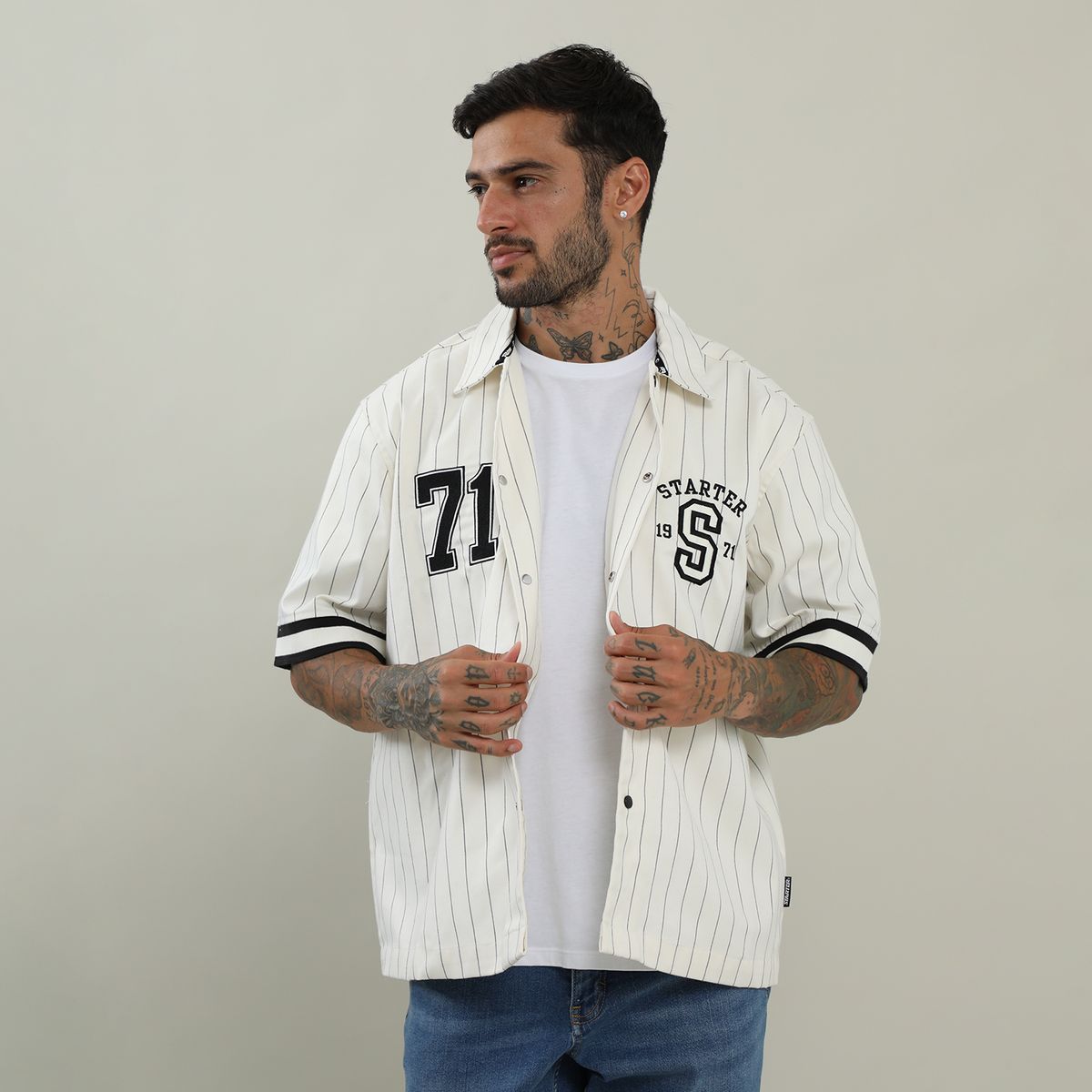 STARTER - Camisa Regular Fit Hombre Starter