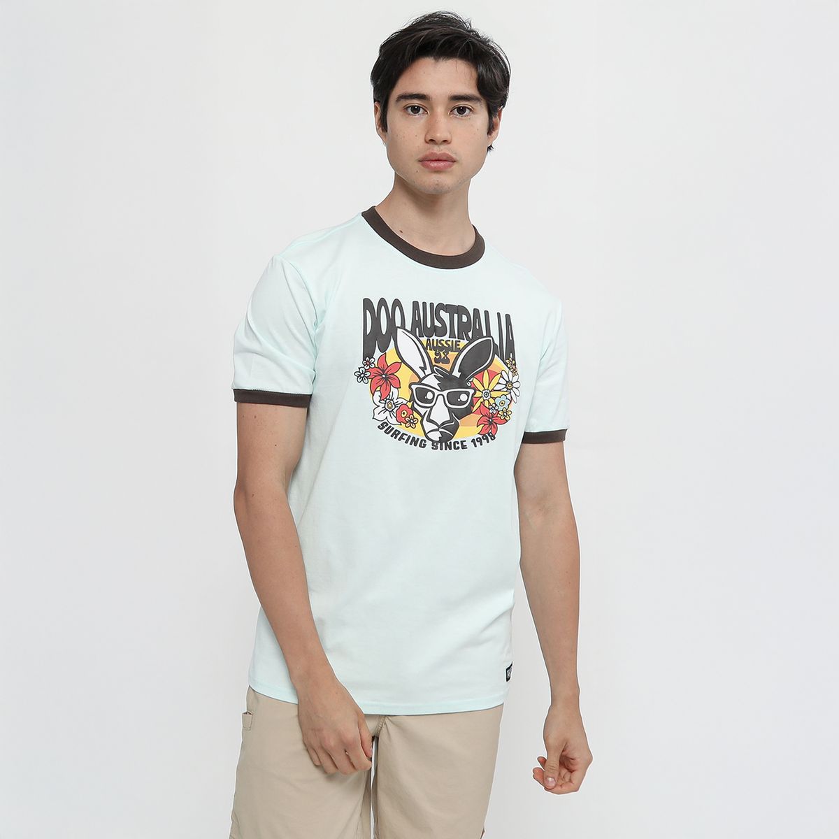 DOO AUSTRALIA - Polo 100% Algodón Casual Hombre Doo Australia