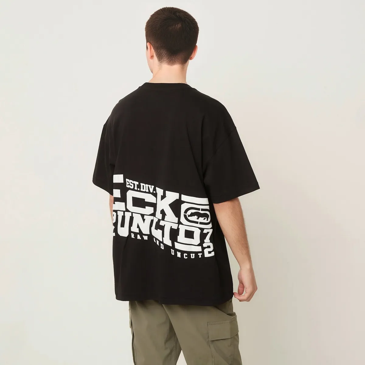ECKO - Polo 100% Algodónrelaxed Fit Hombre Ecko