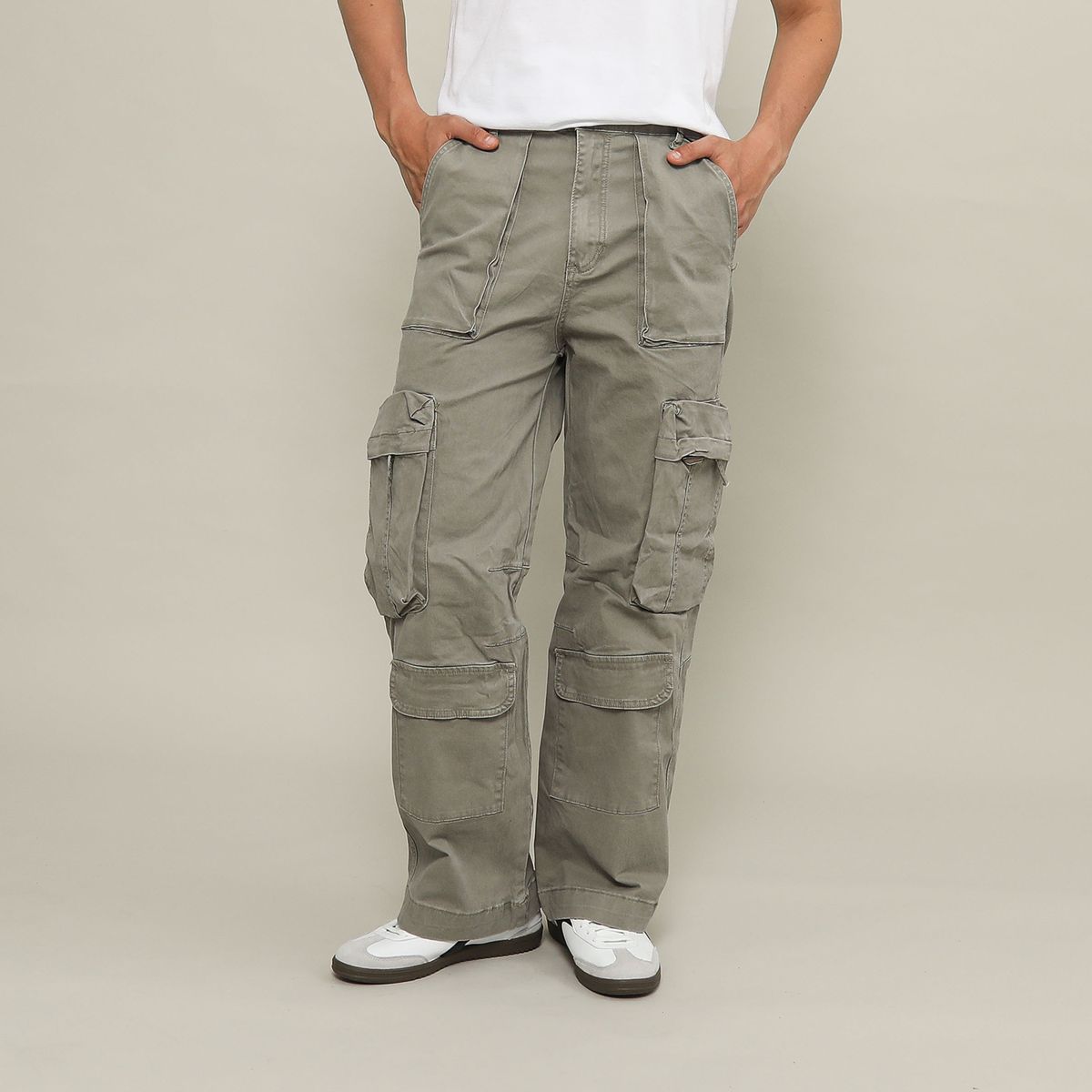 DENIMLAB - Pantalón Algodón Regular Fit Hombre Denimlab