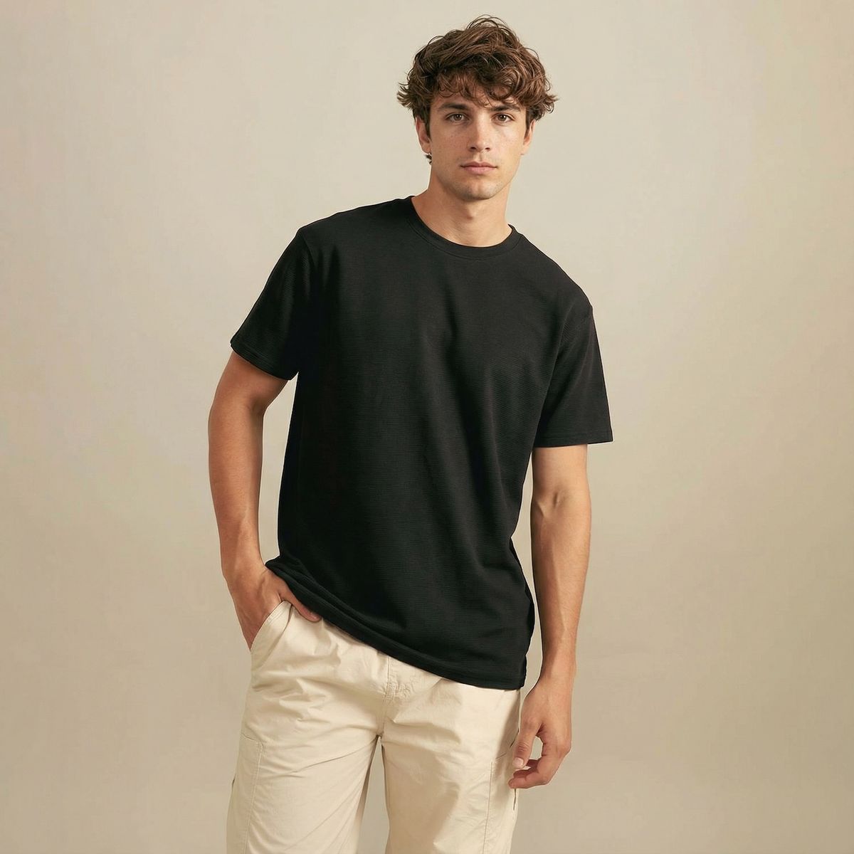 BEARCLIFF - Polo 100% Algodón Relaxed Fit Hombre Bearcliff