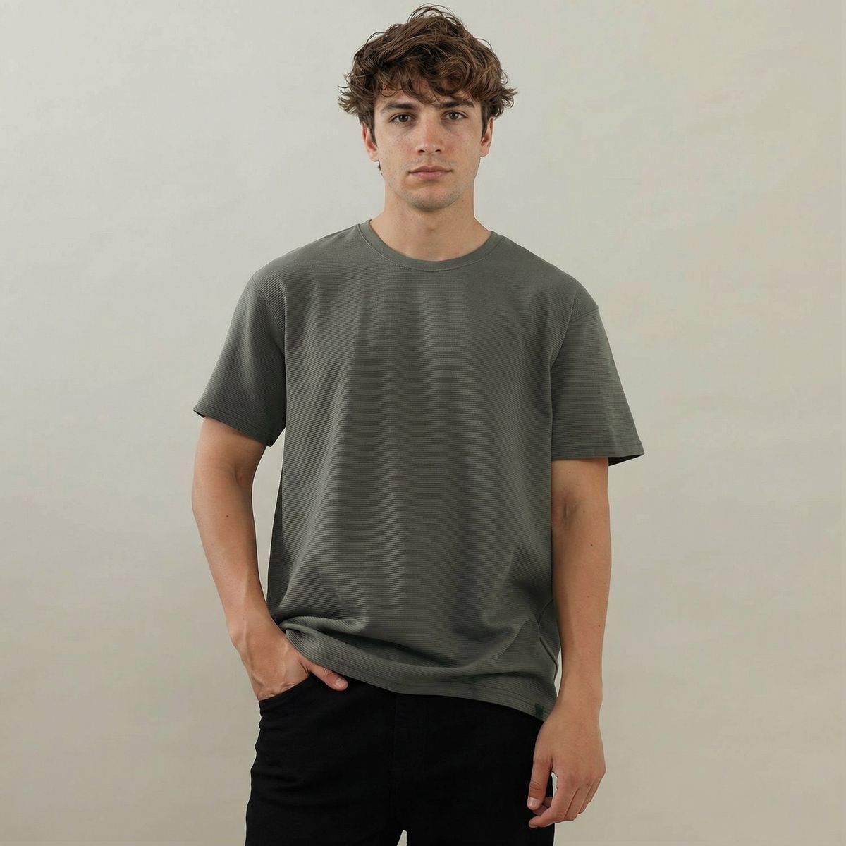 BEARCLIFF - Polo 100% Algodón Relaxed Fit Hombre Bearcliff