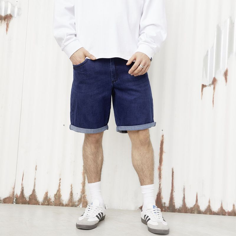 DENIMLAB - Short Algodón Slim Fit Hombre Denimlab