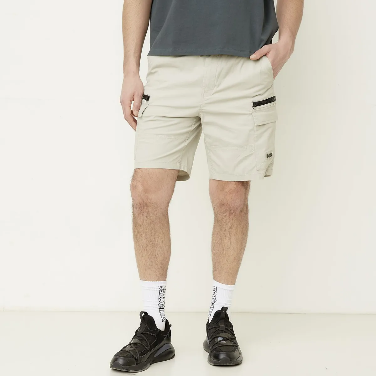 ECKO - Short Jean Algodón Casual Hombre Ecko