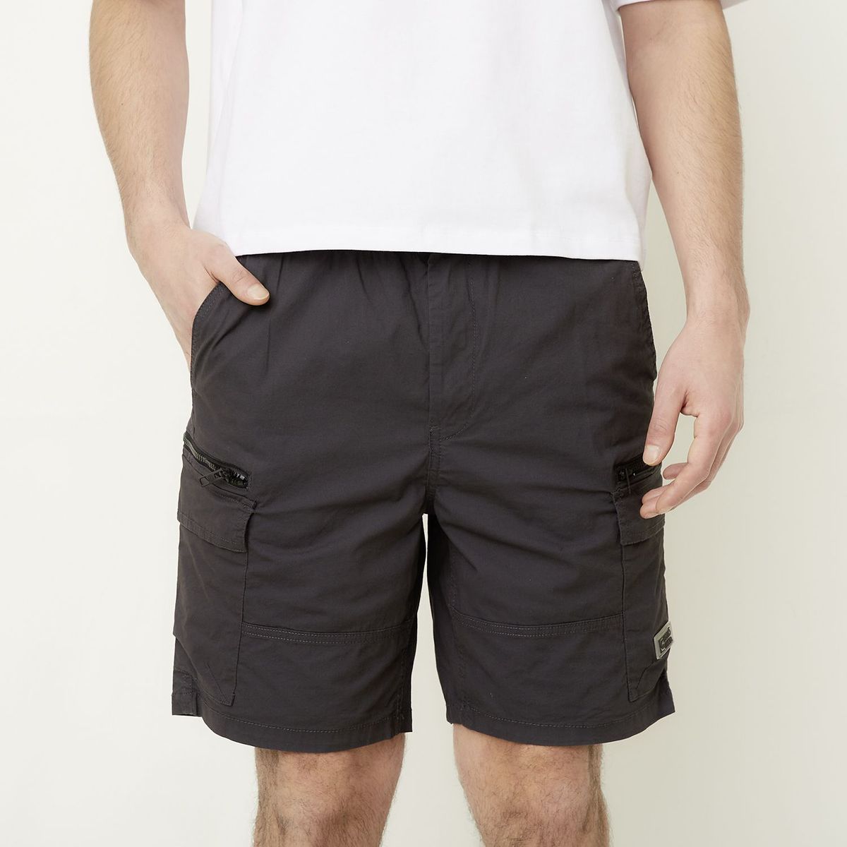 ECKO - Short Jean Algodón Casual Hombre Ecko