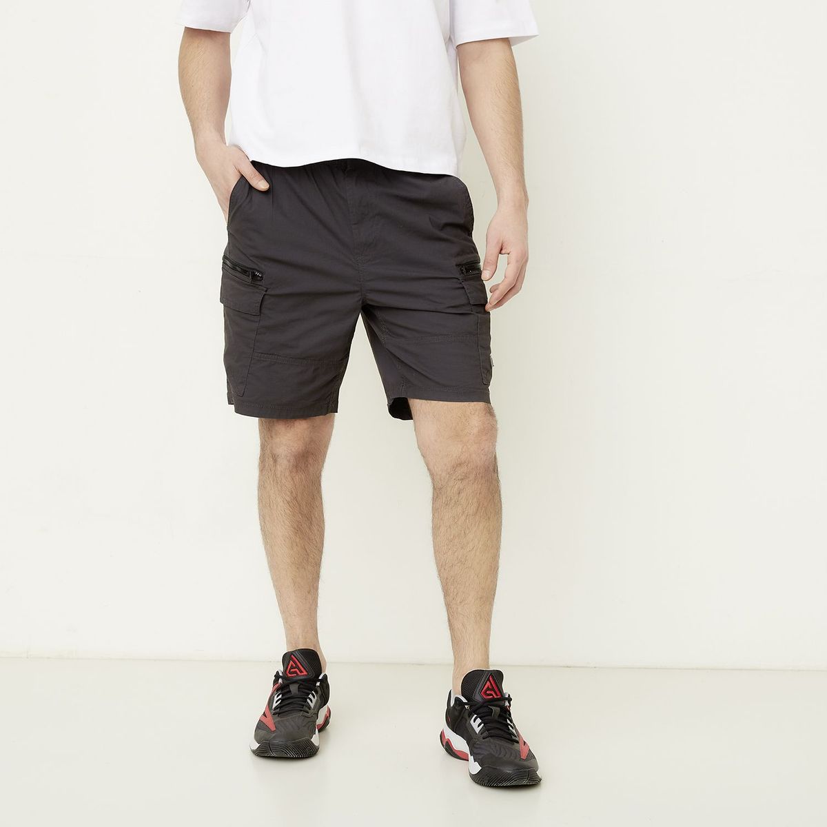 ECKO - Short Jean Algodón Casual Hombre Ecko