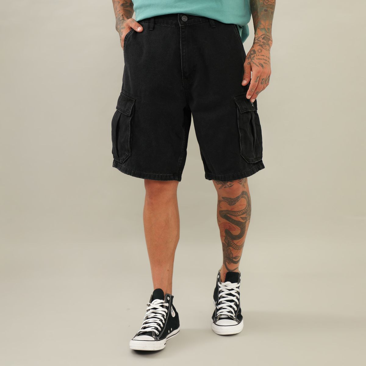 DENIMLAB - Short Regular Fit Hombre Denimlab