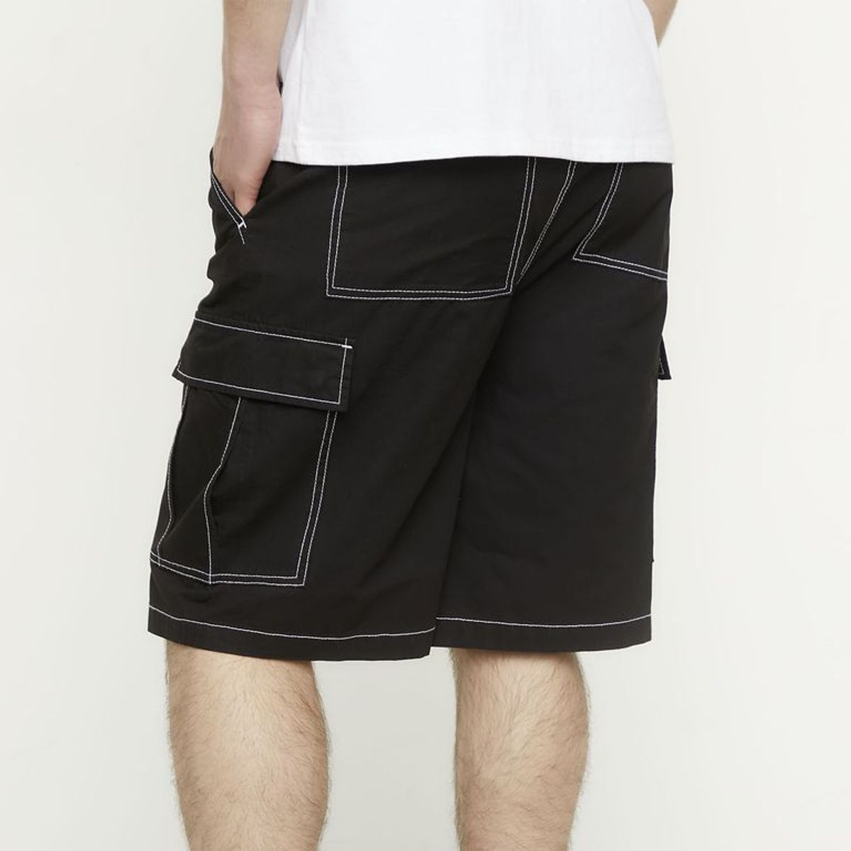 ECKO - Short Jean 100% Algodón Casual Hombre Ecko