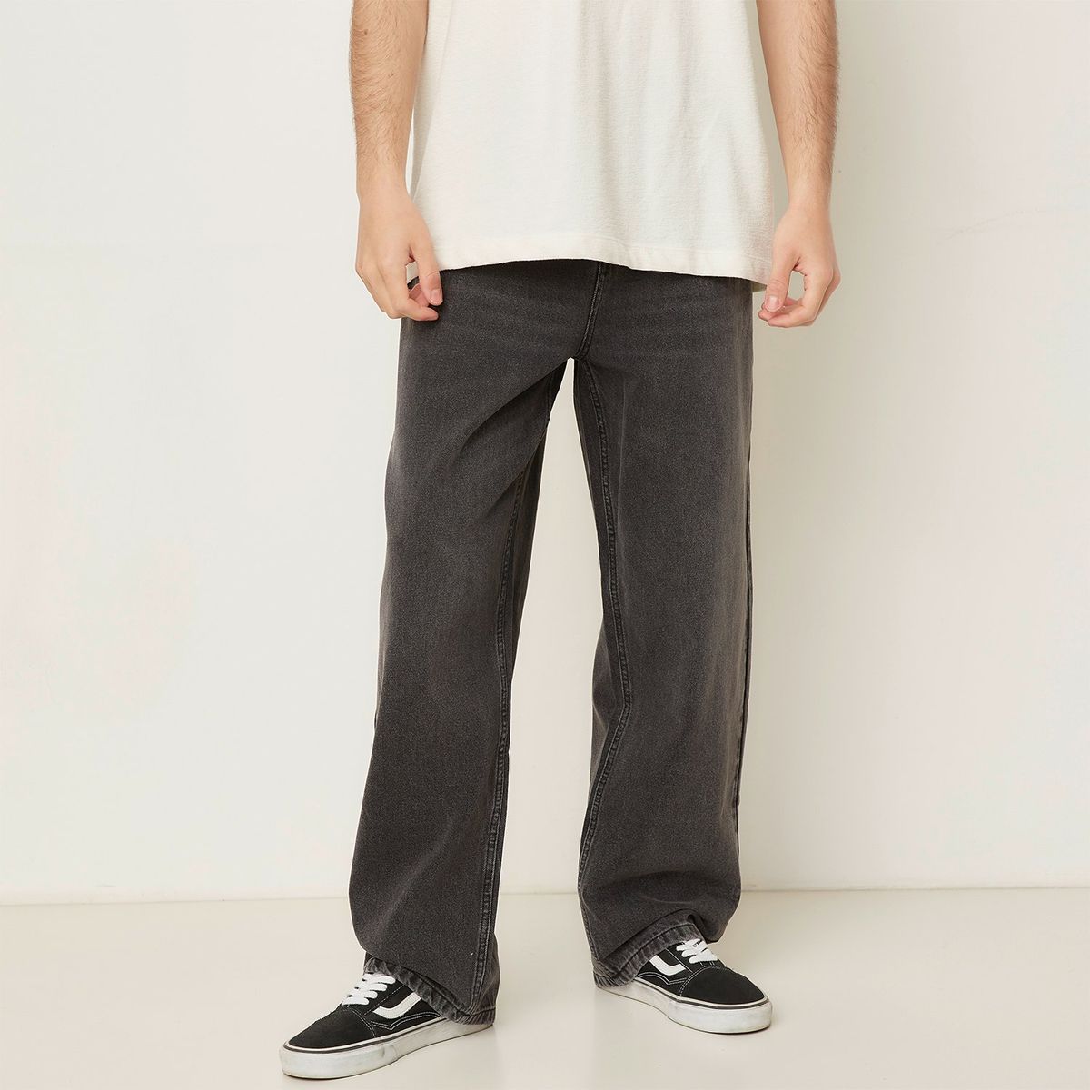 BEARCLIFF - Jean Algodón Baggy Fit Hombre Bearcliff