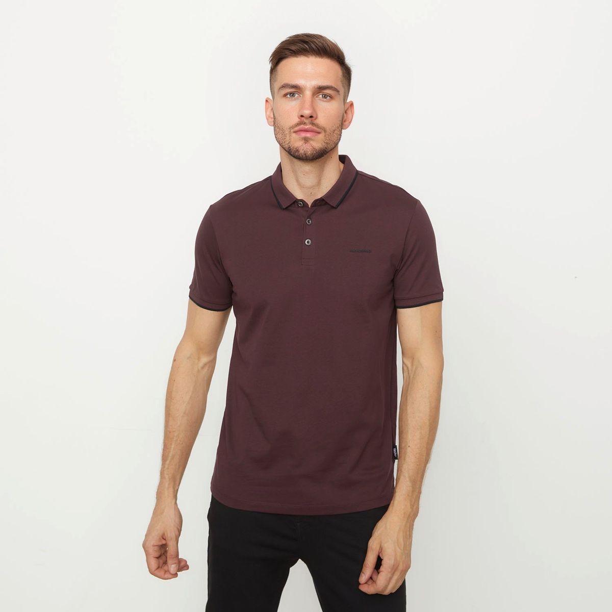 MOSSIMO - Polo 100% Algodón Casual Hombre Mossimo