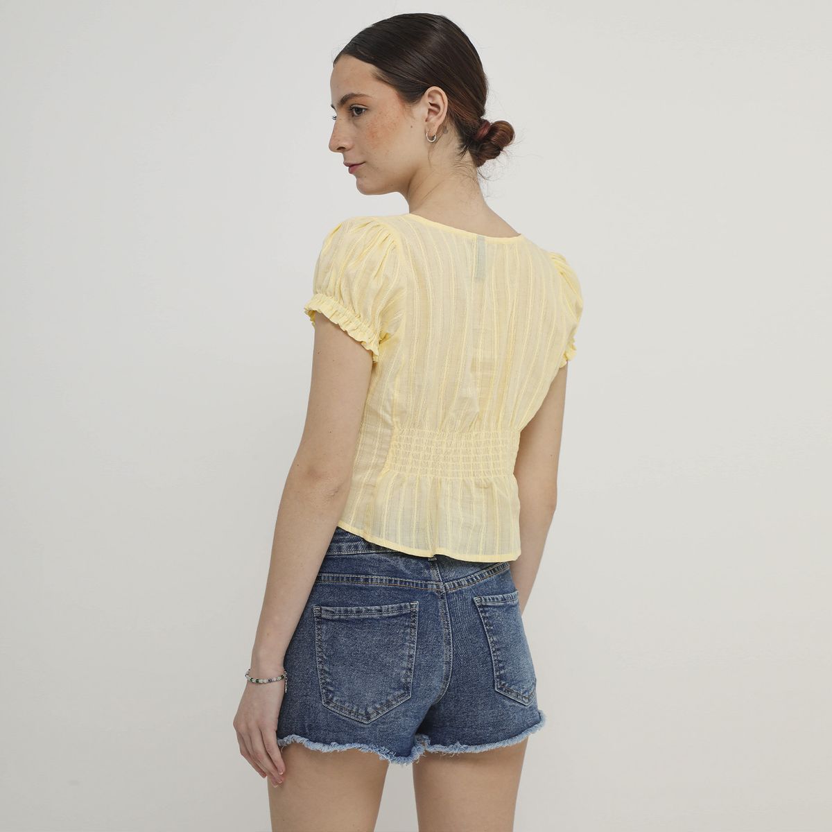 AMERICAN ABBEY - Blusa Manga Corta Mujer American Abbey