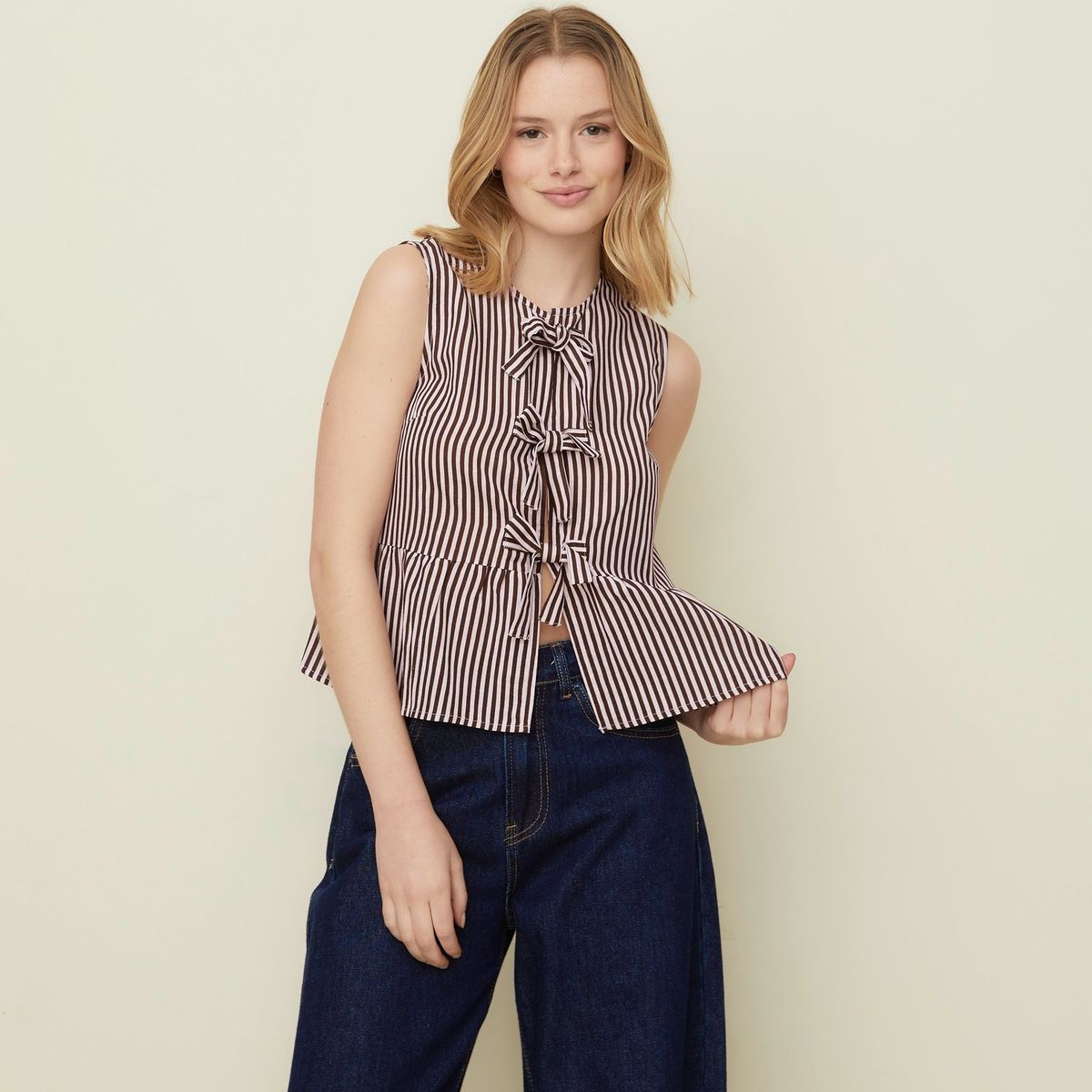 SYBILLA - Blusa Sin Mangas Mujer Sybilla