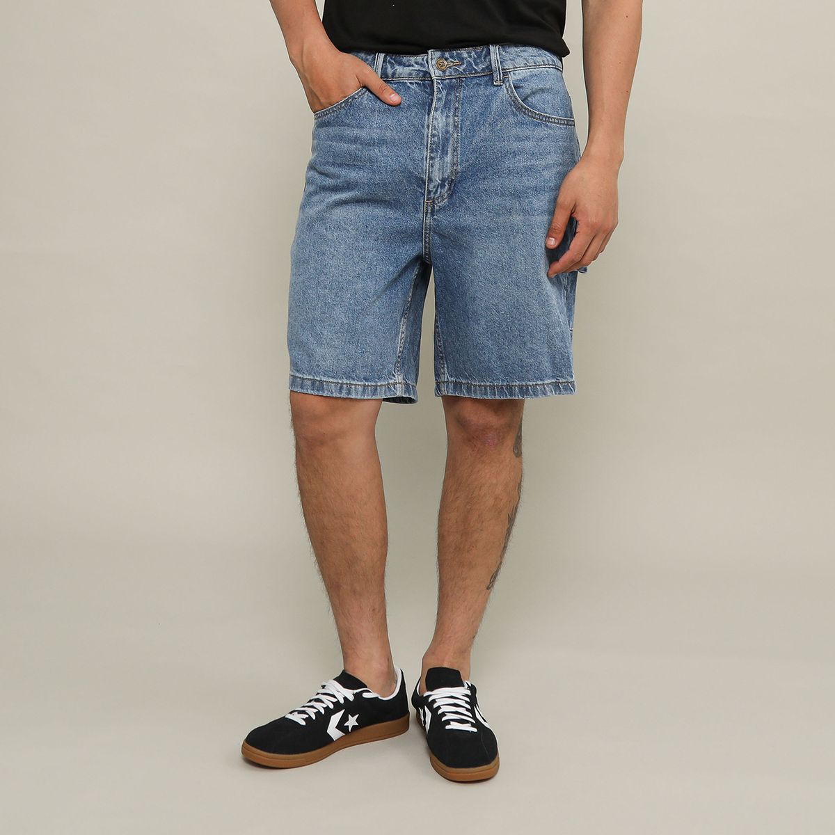 DOO AUSTRALIA - Short Jean Algodón Relaxed Fit Hombre Doo Australia