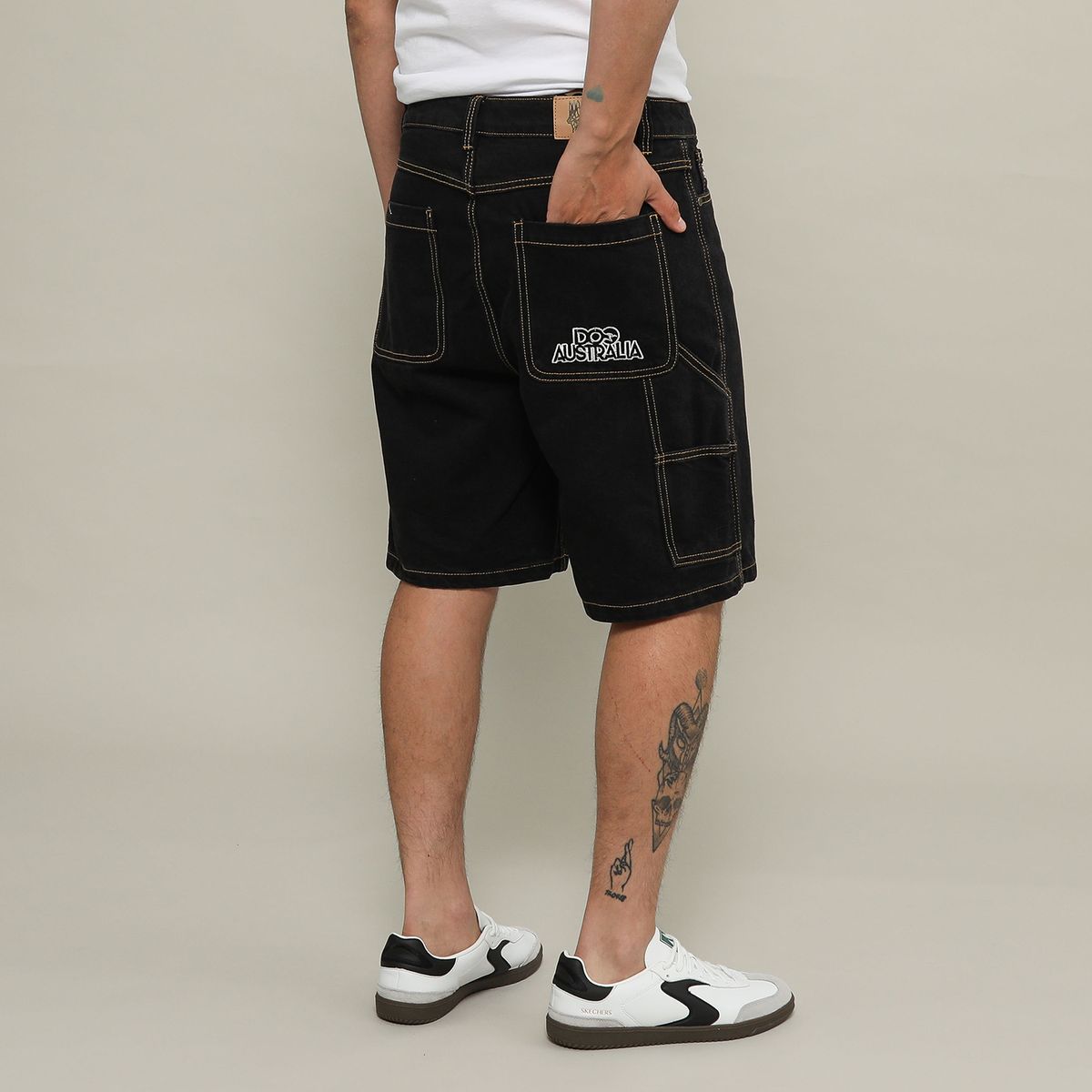 DOO AUSTRALIA - Short Jean Algodón Casual Hombre Doo Australia