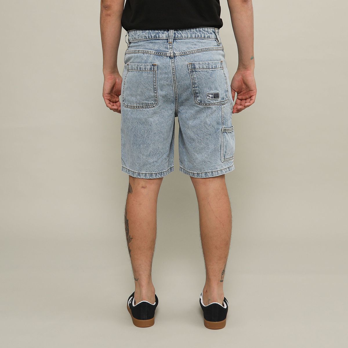 DOO AUSTRALIA - Short Jean Algodón Loose Fit Hombre Doo Australia