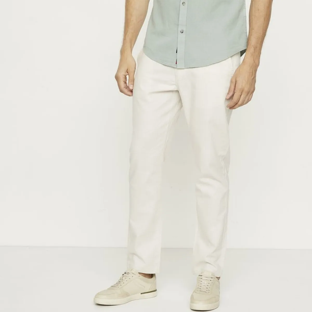 UNIVERSITY CLUB - Pantalón Lino Regular Fit Hombre University Club