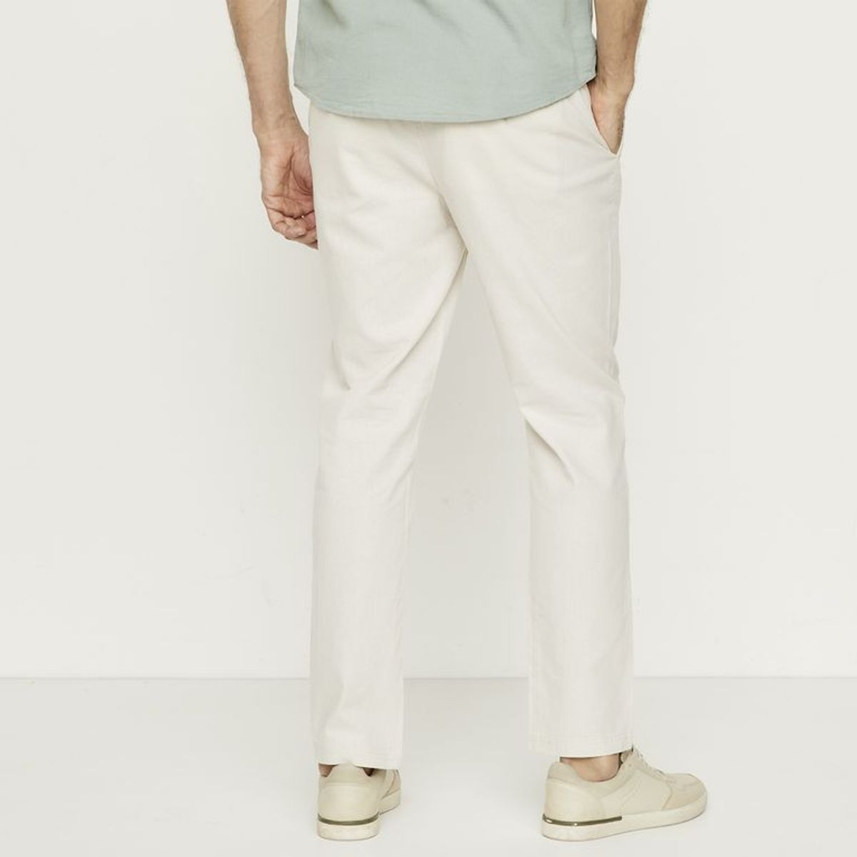 UNIVERSITY CLUB - Pantalón Lino Regular Fit Hombre University Club