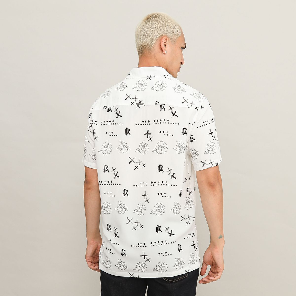 DENIMLAB - Camisa Casual Regular Fit Hombre Denimlab