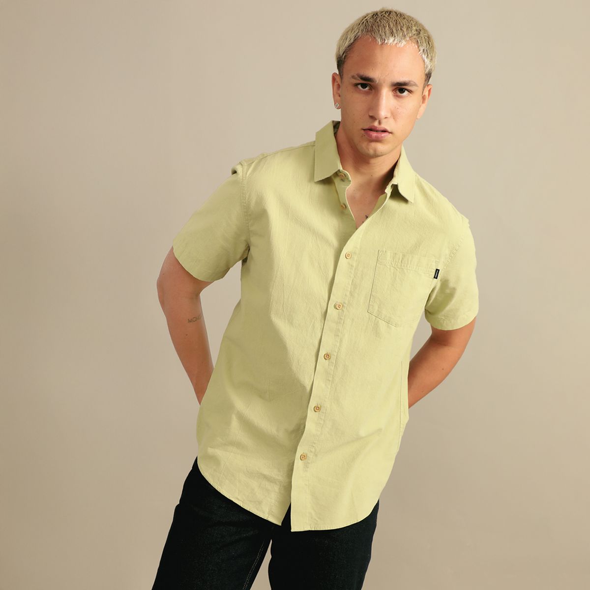 DOO AUSTRALIA - Camisa 100% Algodón Regular Fit Hombre Doo Australia