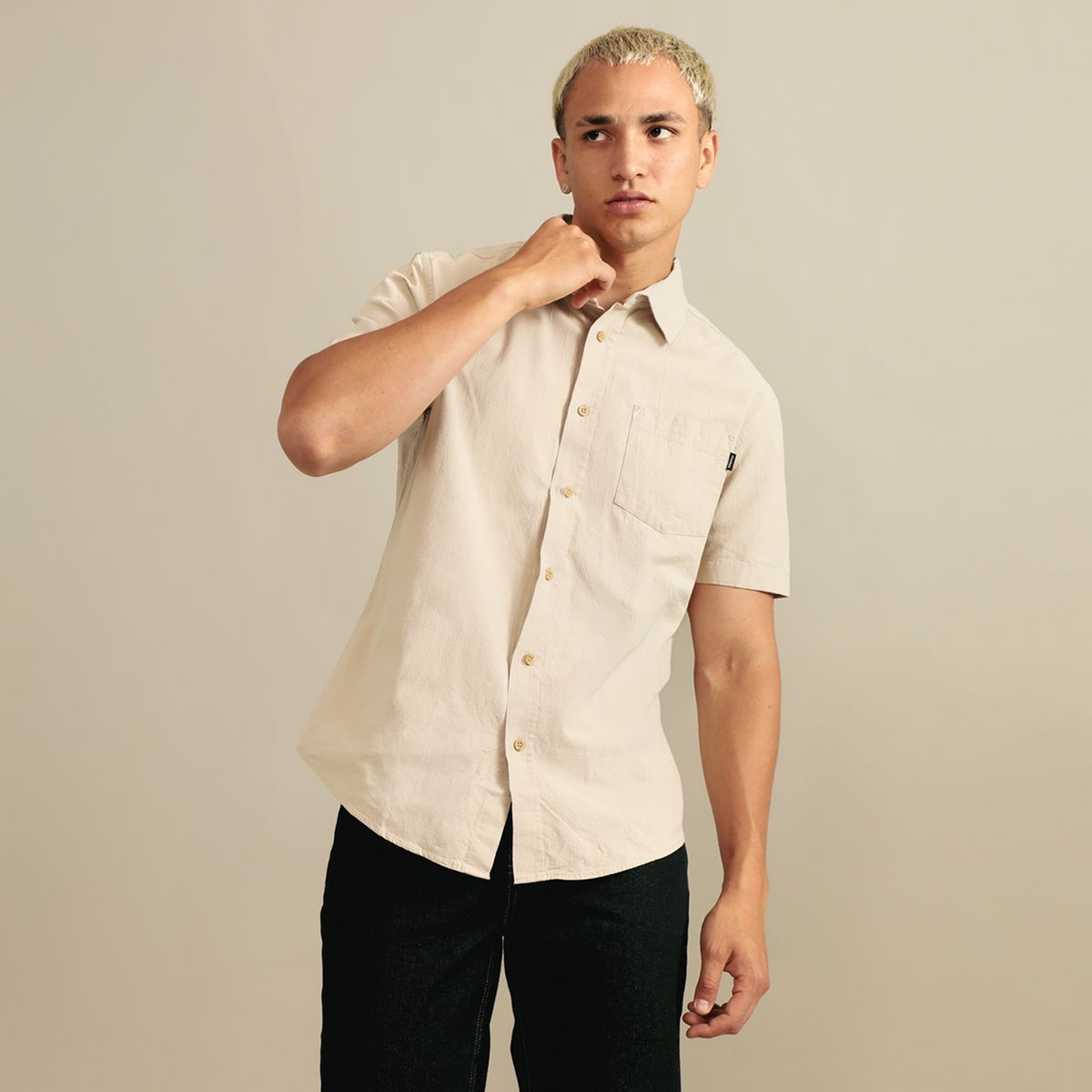 DOO AUSTRALIA - Camisa 100% Algodón Regular Fit Hombre Doo Australia