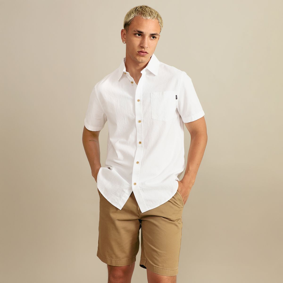 DOO AUSTRALIA - Camisa 100% Algodón Regular Fit Hombre Doo Australia