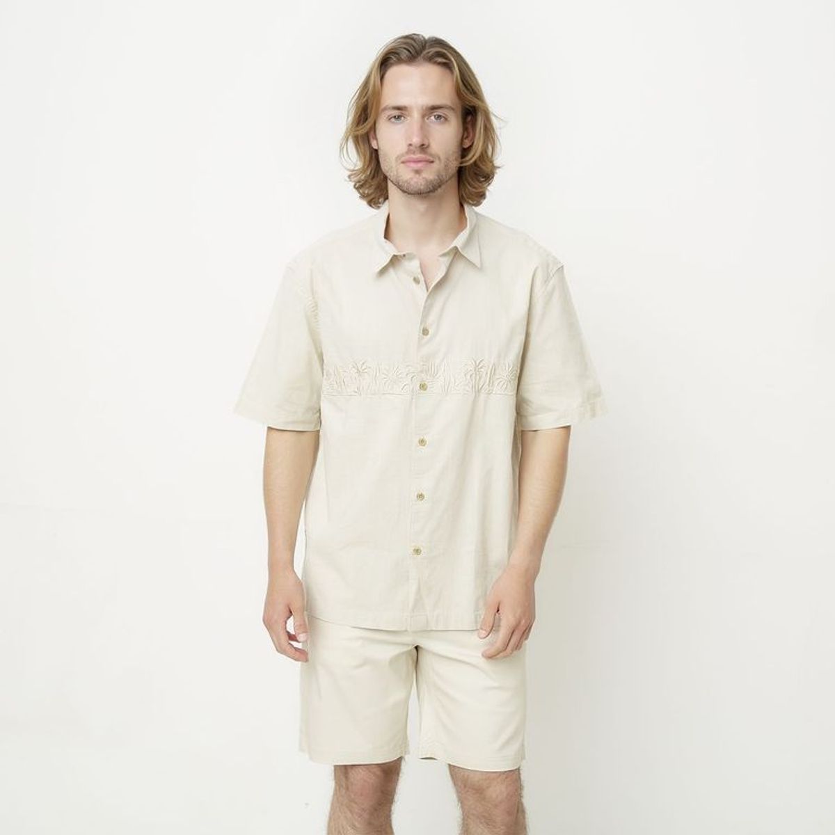 DOO AUSTRALIA - Camisa 100% Algodón Regular Fit Hombre Doo Australia