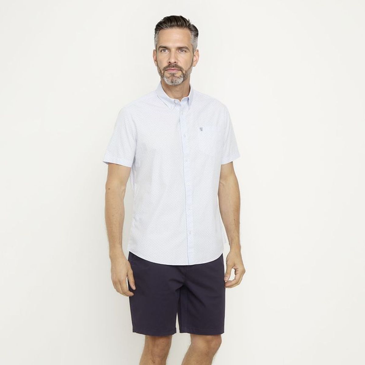 CHRISTIAN LACROIX - Camisa 100% Algodón Casual Hombre Christian Lacroix