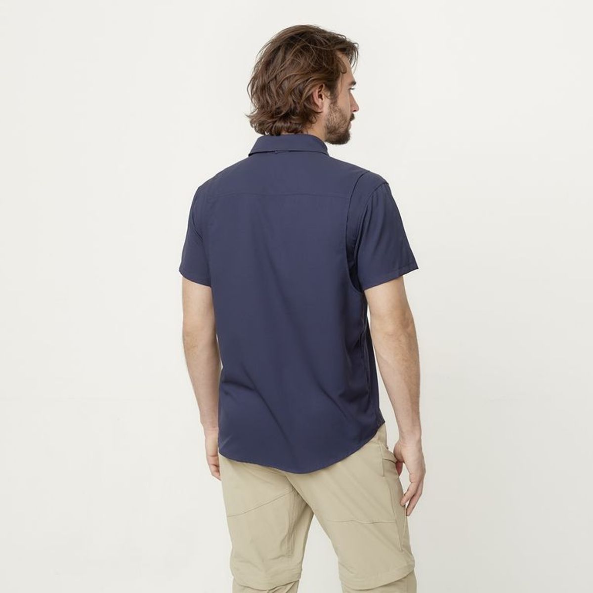 MOUNTAIN GEAR - Camisa Deportiva Trekking Manga Corta Hombre Mountain Gear 