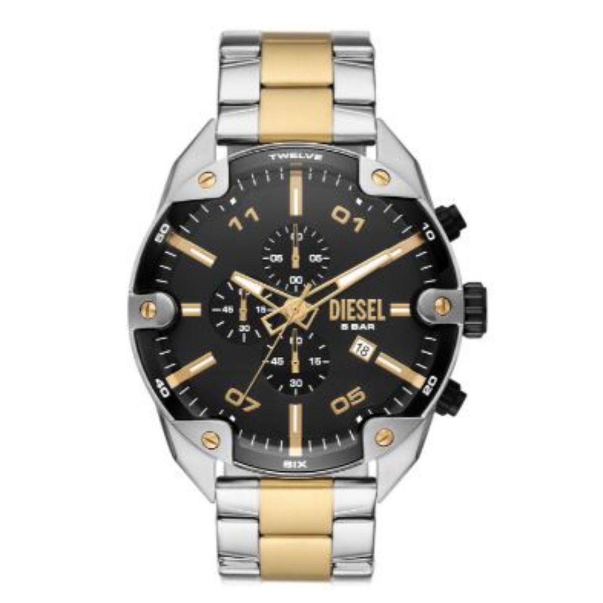 DIESEL - Reloj Acero Inoxidable Hombre