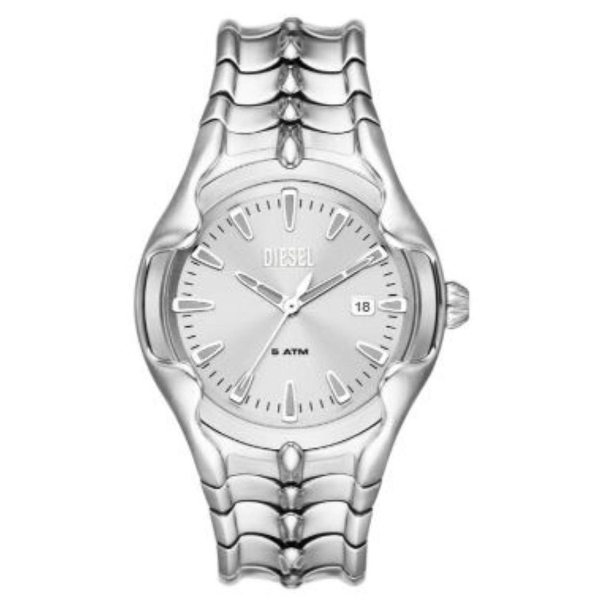 DIESEL - Reloj Acero Inoxidable Hombre