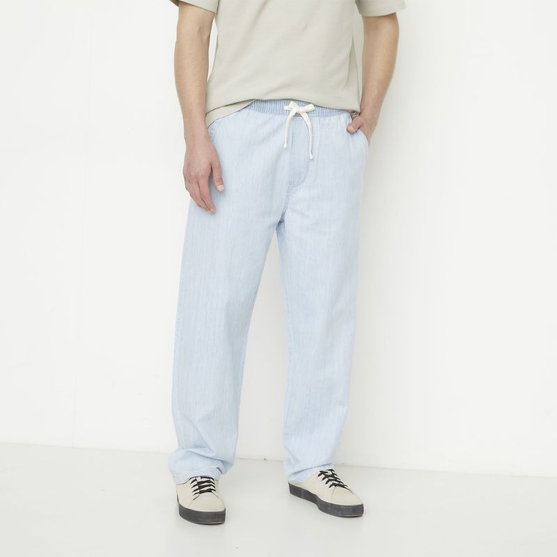 BEARCLIFF - Jean 100% Algodón Baggy Fit Hombre Bearcliff